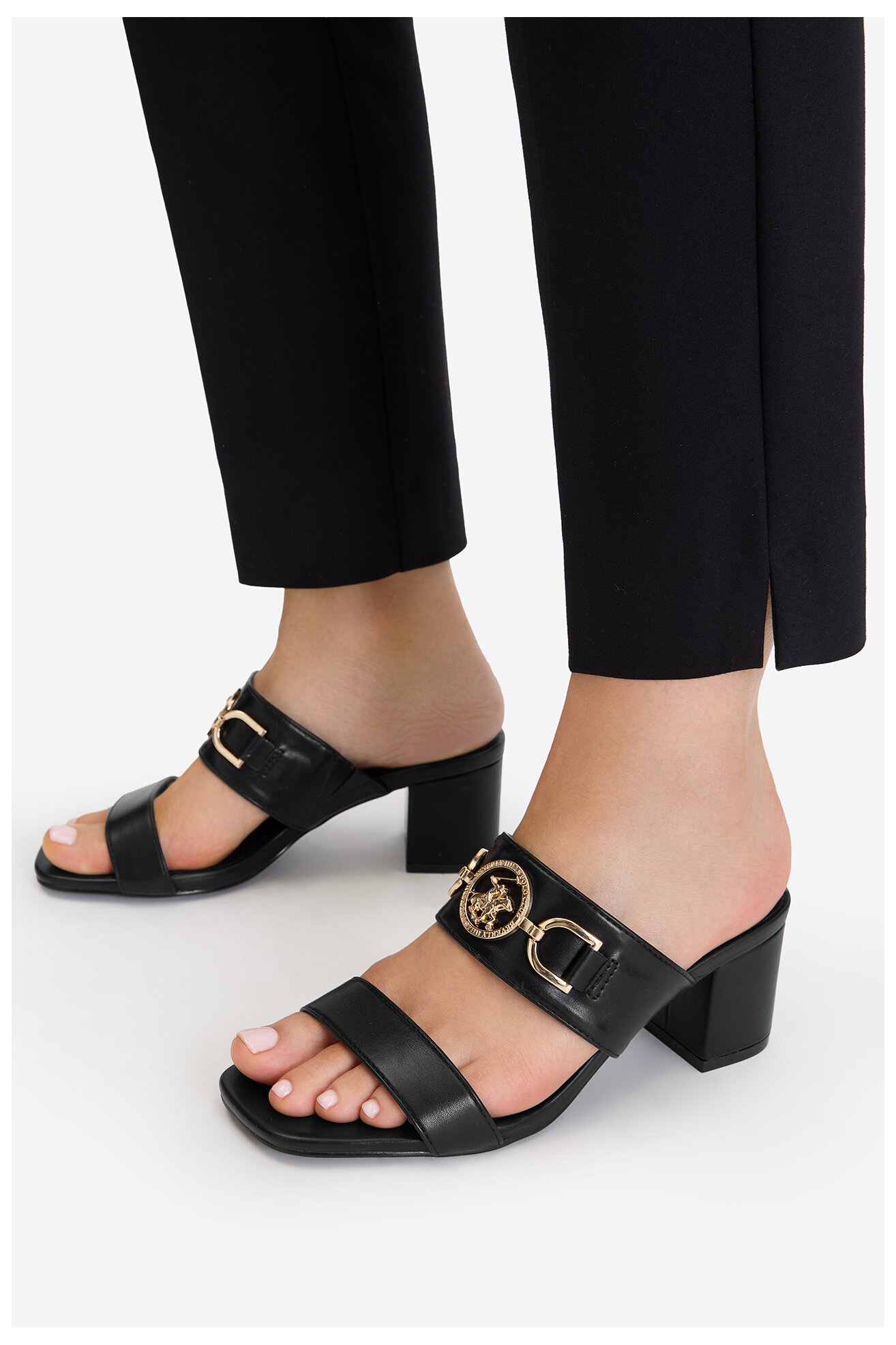 Klapki Beverly Hills Polo Club CEO-LS6450-04 Czarny