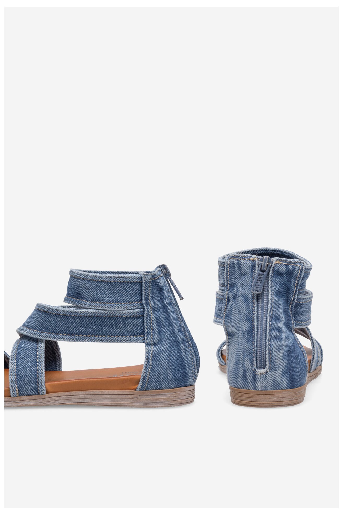 Sandały Mustang 1424-806 Jeansowy