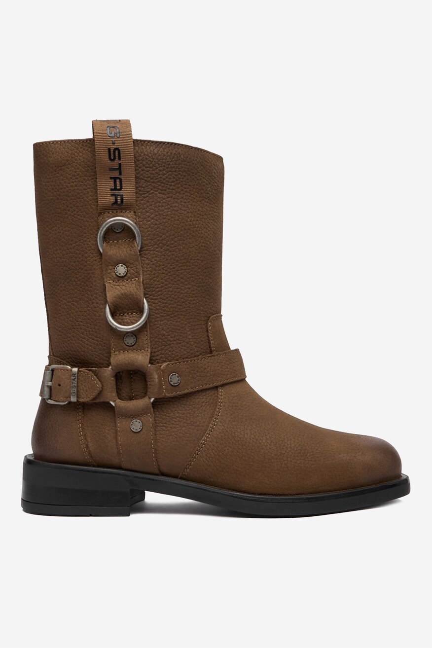 G-STAR RAW - Botki skórzane - 5906751415184