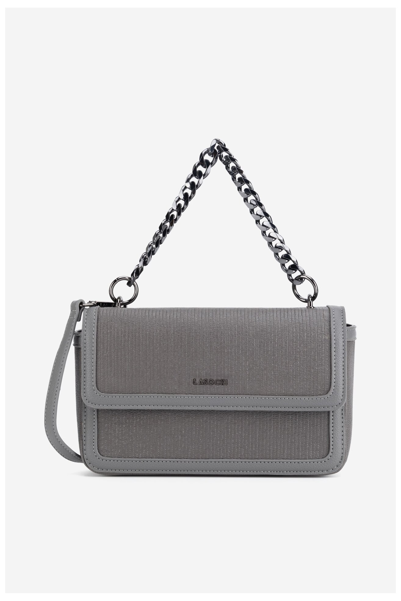 Kézitáska Lasocki LSK-B-002-06 SZÜRKE