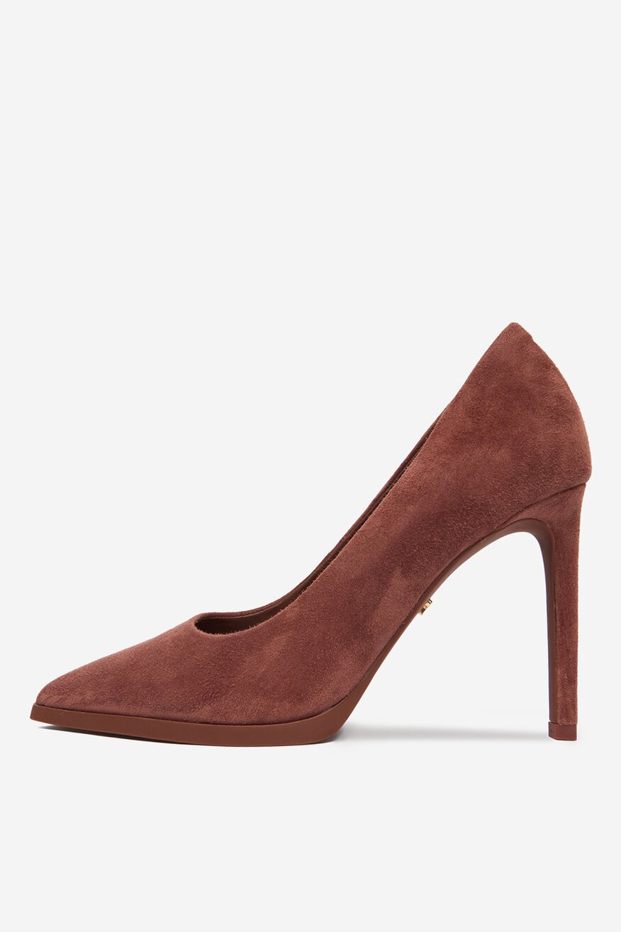 
                Туфлі-Човники Gino Rossi БОРДОВИЙ - 5906751323915