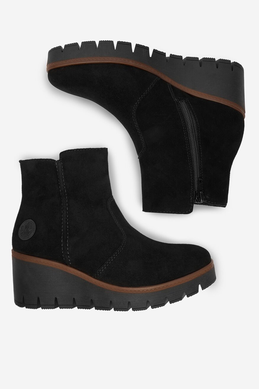 Ghete Rieker NEGRU - 2230085557689