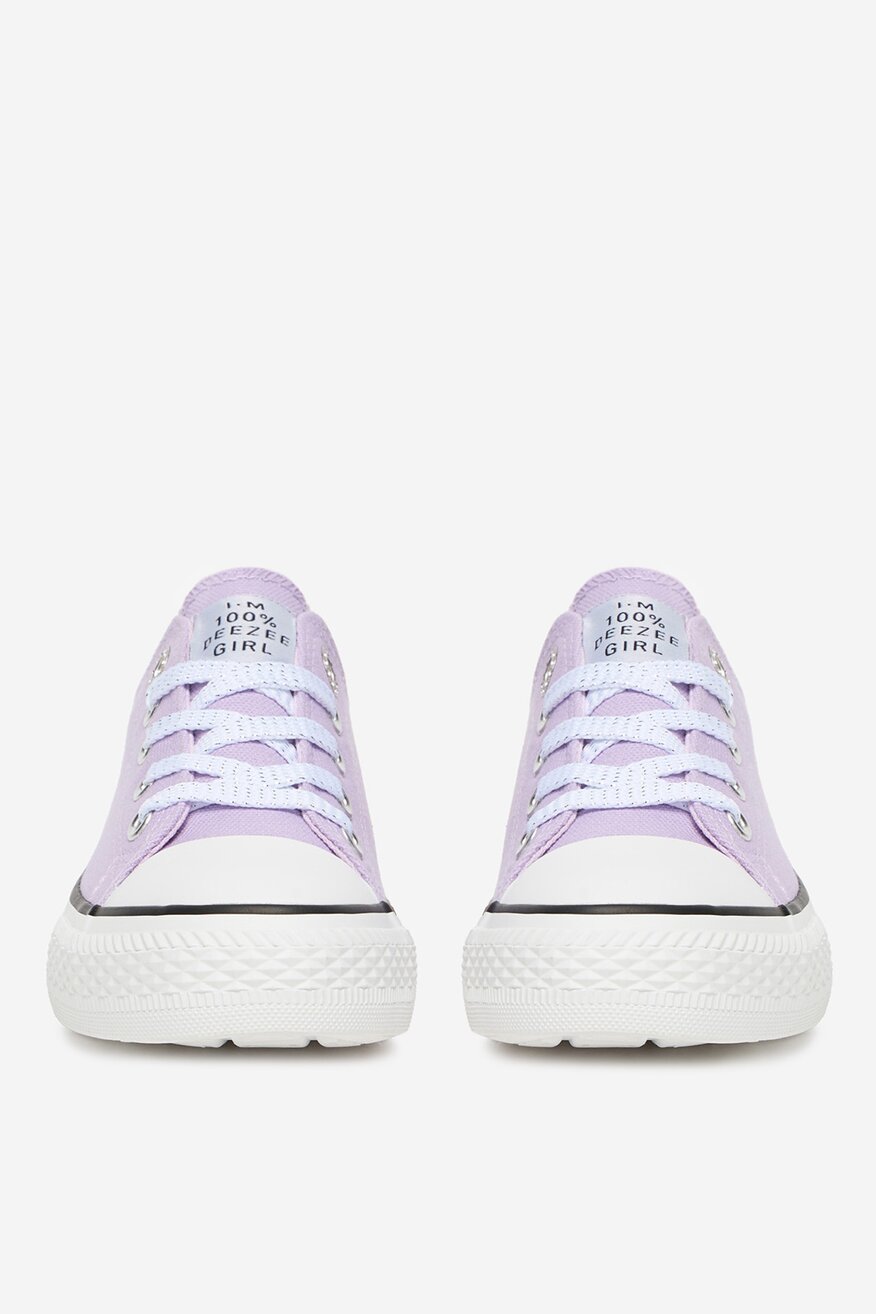 Vászoncipő DeeZee LILA - 5906751268513