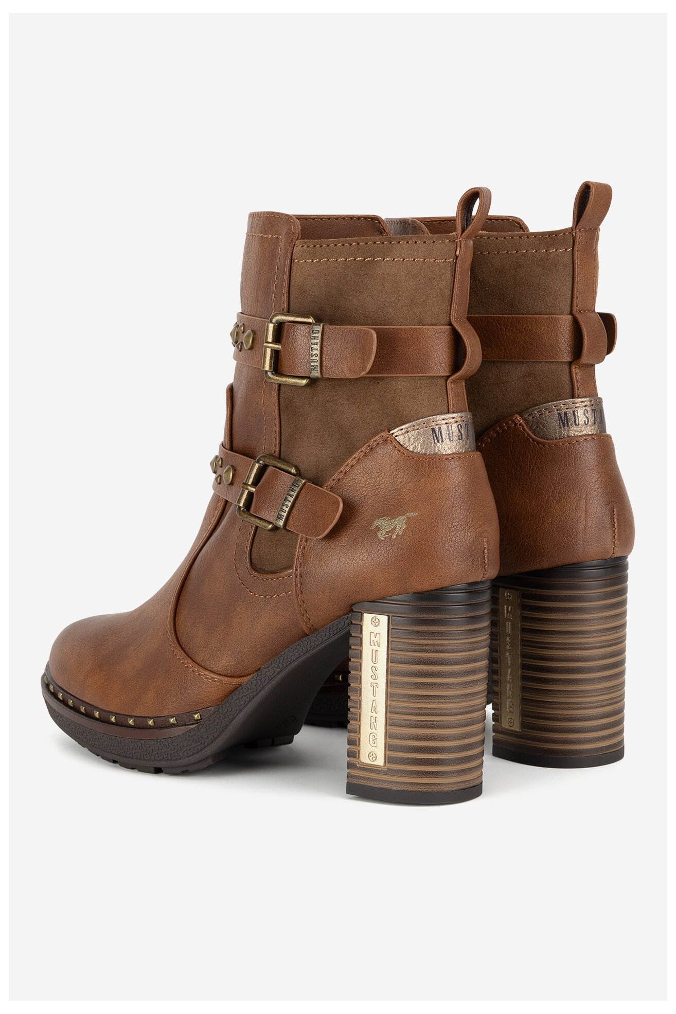 Bokacsizma Mustang 1336-512 BARNA