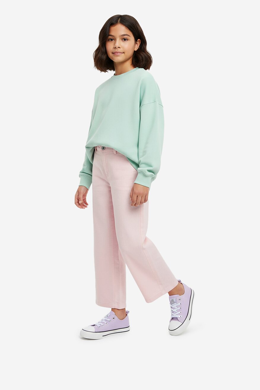 Vászoncipő DeeZee LILA - 5906751268513