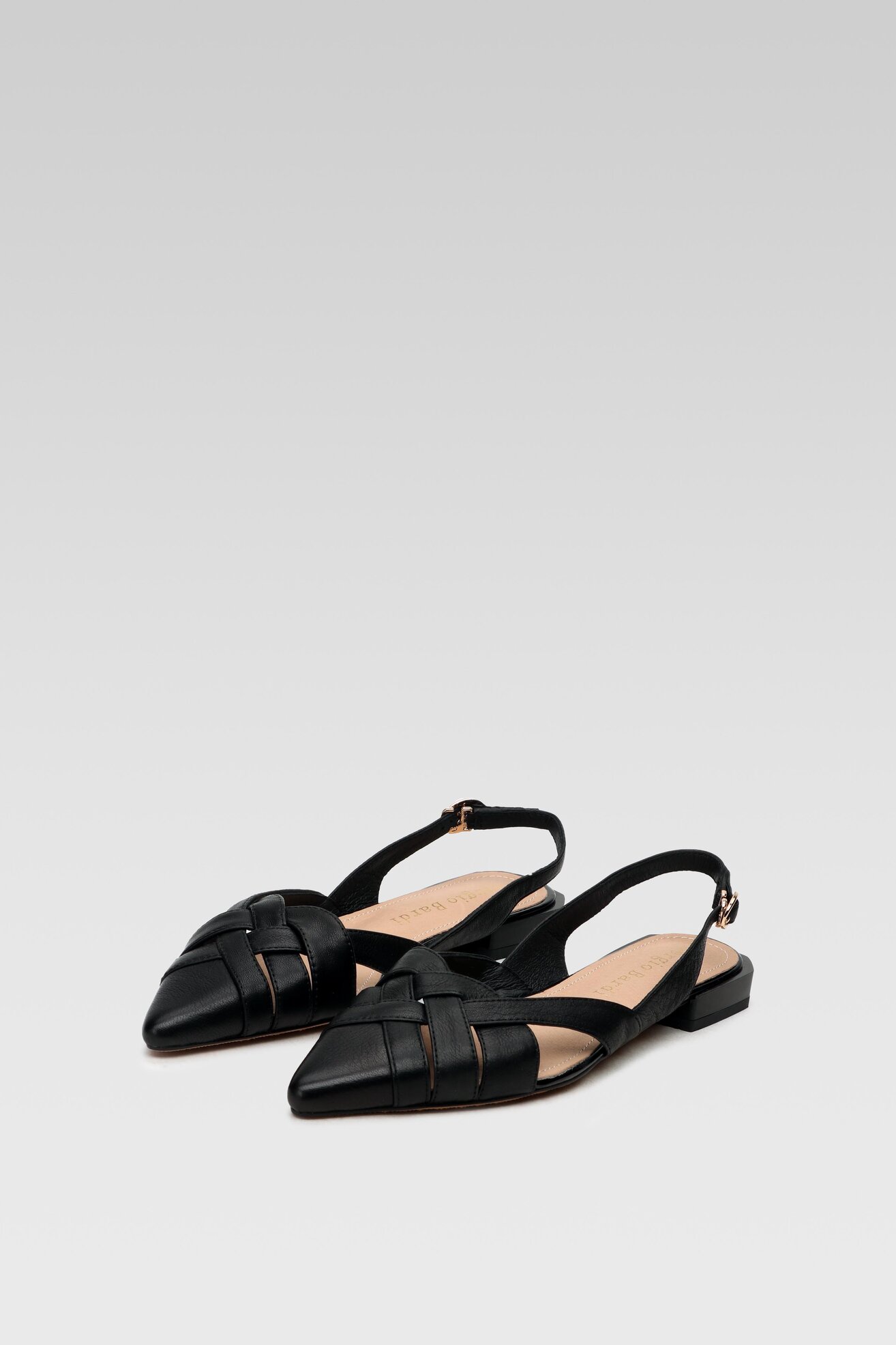 Baleriny Sergio Bardi WFA1864-1Z Czarny