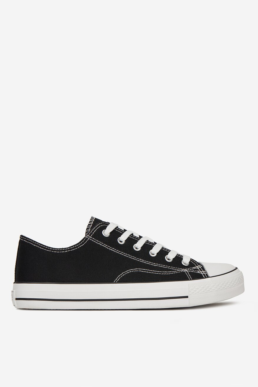 Pantofi pânză Sprandi NEGRU - 5906751264287