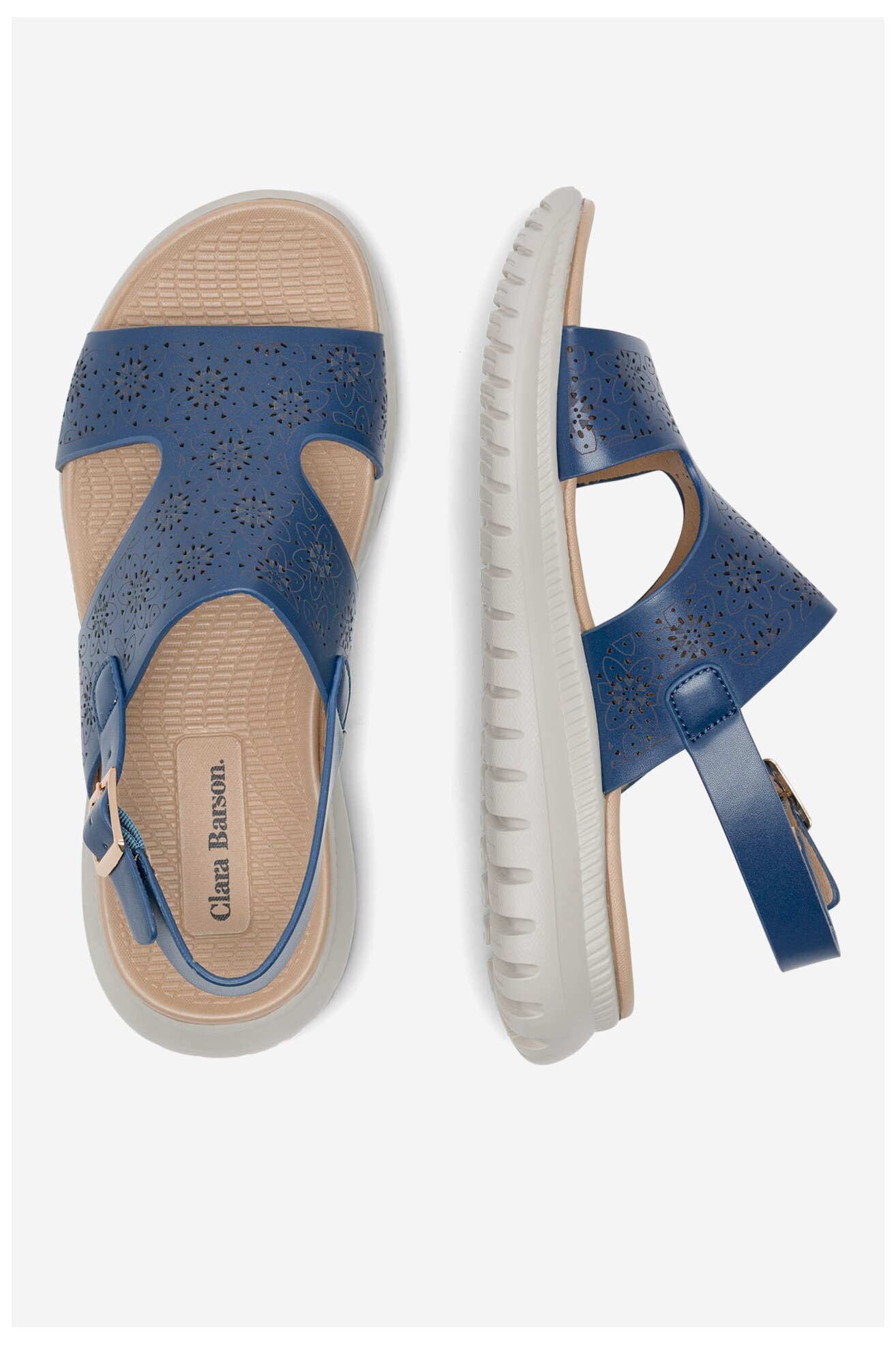 Сандали Clara Barson WYL0510-24 КОБАЛТОВО СИНЬО