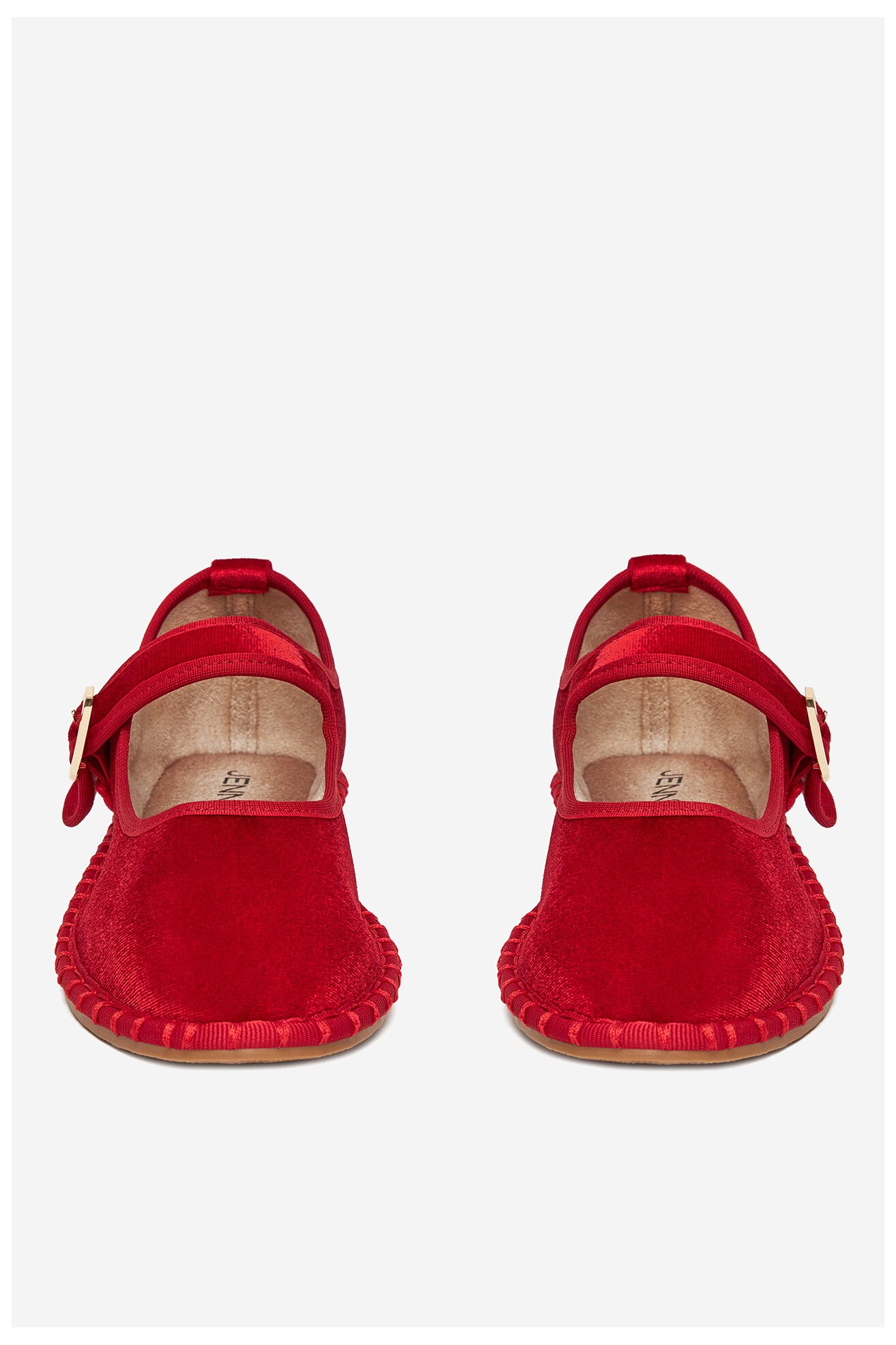 Baleriny Jenny HY60163-11 Czerwony