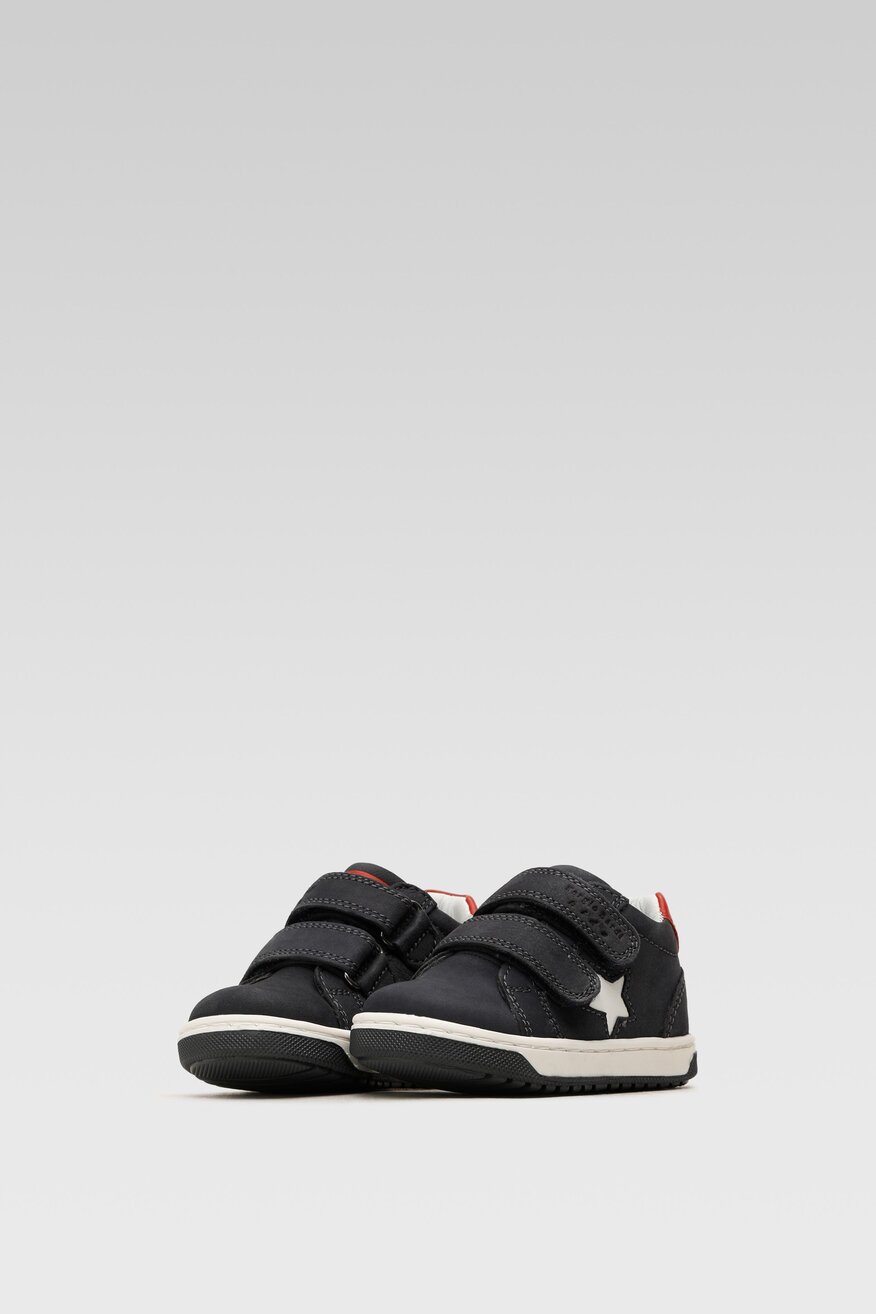 
                Sergio Bardi Kids - Skórzane półbuty granatowe - 5903698708775