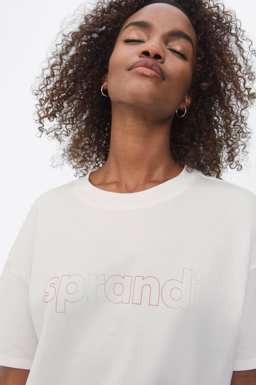 Sprandi - T-shirt biały - 2230020925313