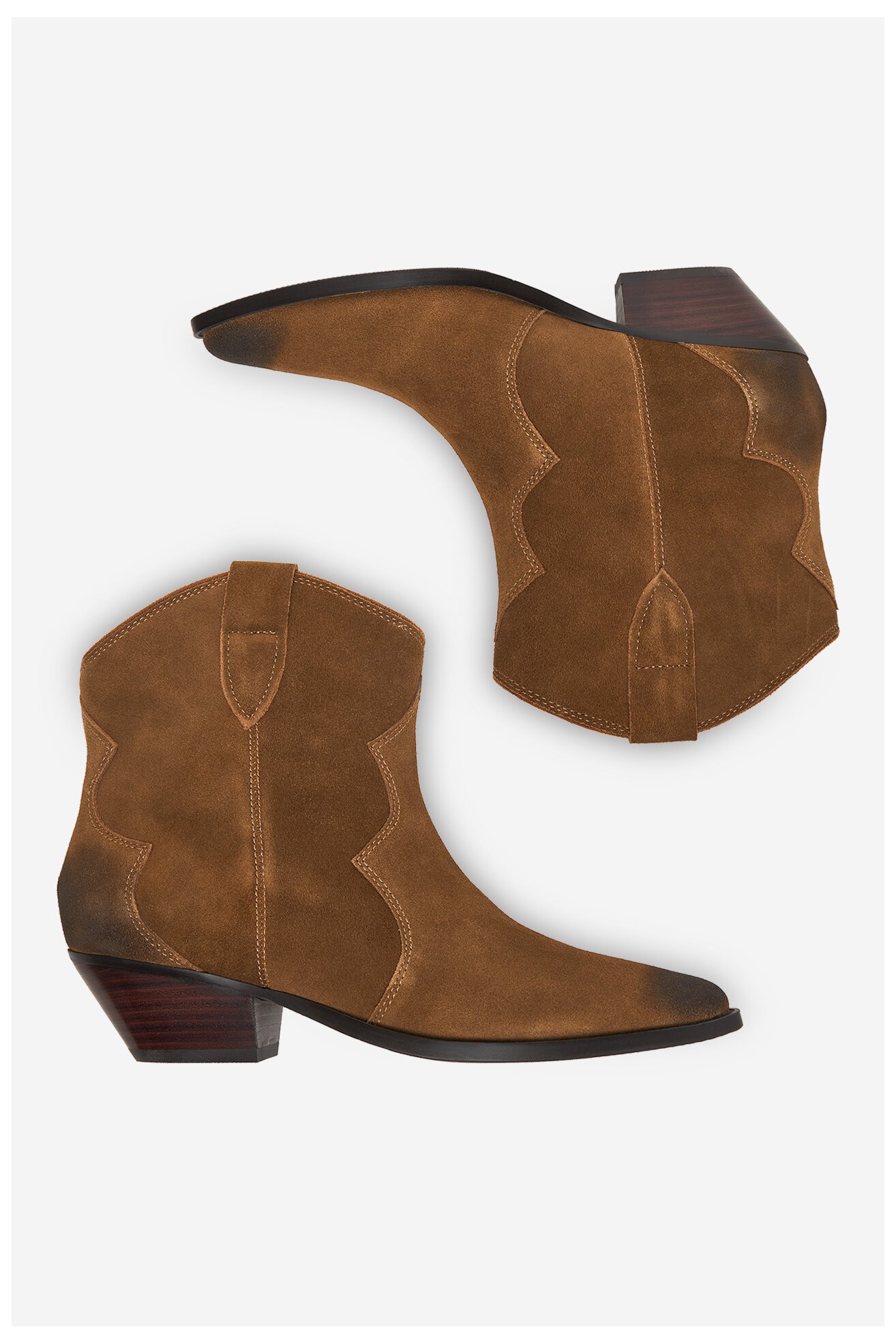 Botki Badura EO-V365-05 Brązowy