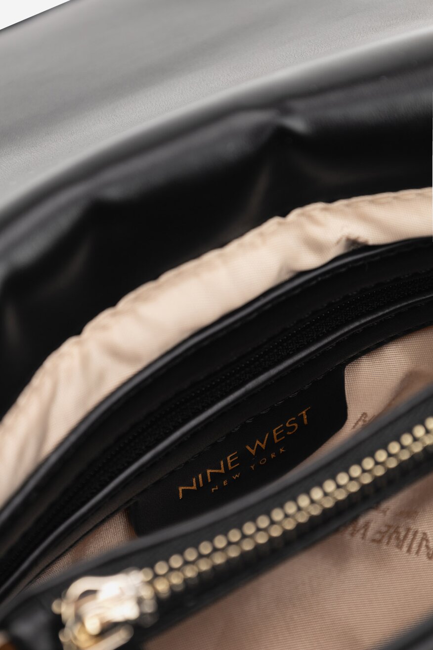 Дамска чанта NINE WEST ЧЕРЕН - 5904862905457