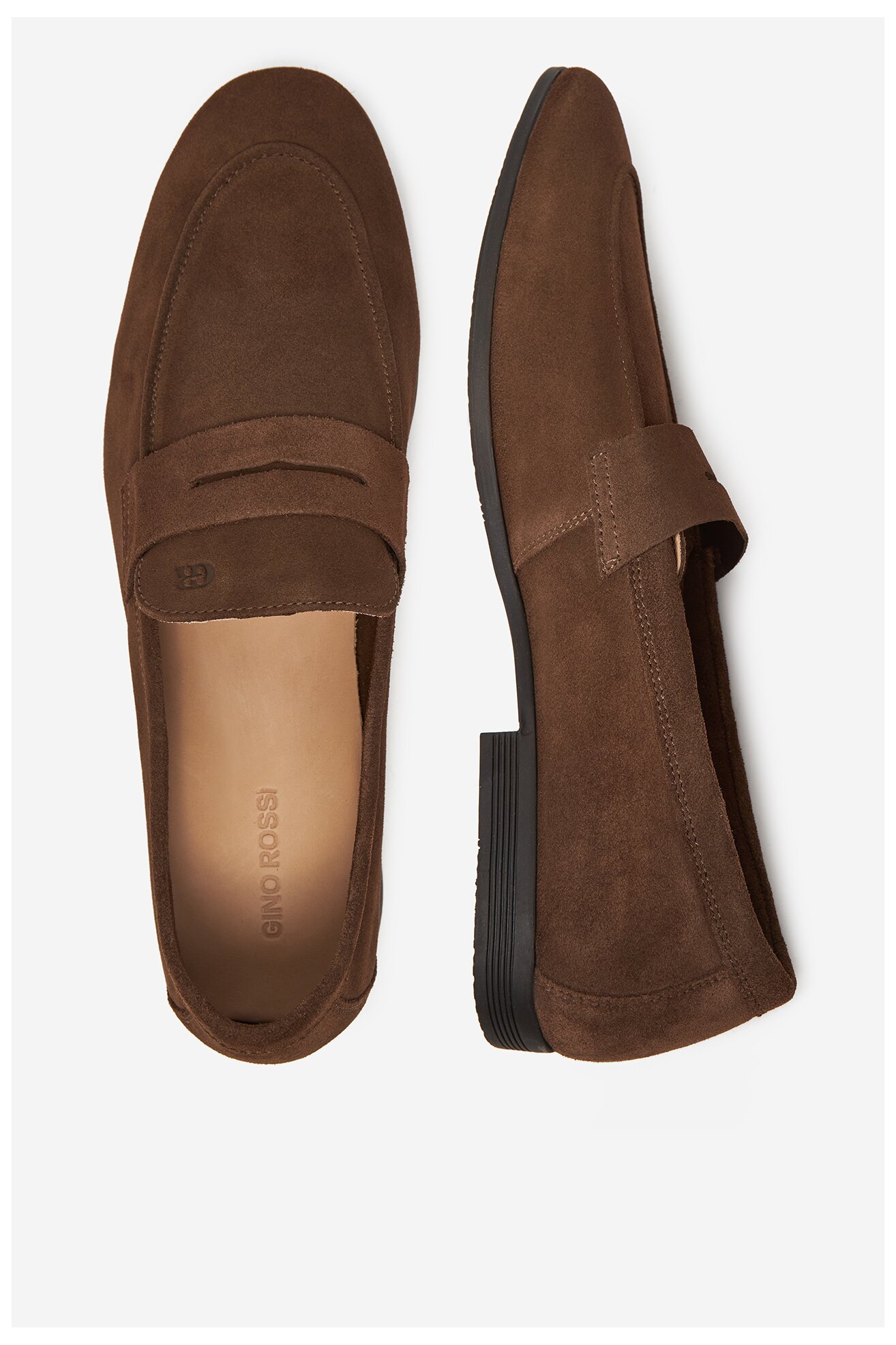 Мокасини Gino Rossi SIMO-01 MI08 КОРИЧНЕВИЙ