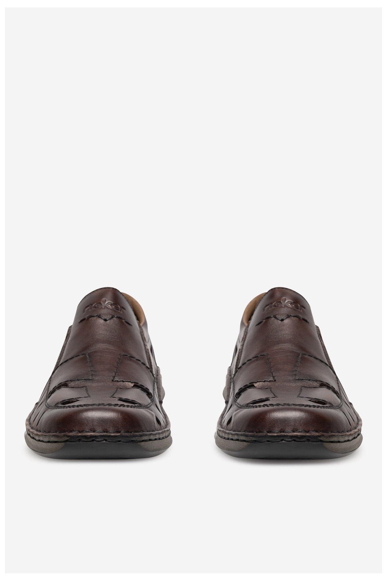 Половинки обувки Rieker 05254-25 КАФЯВ