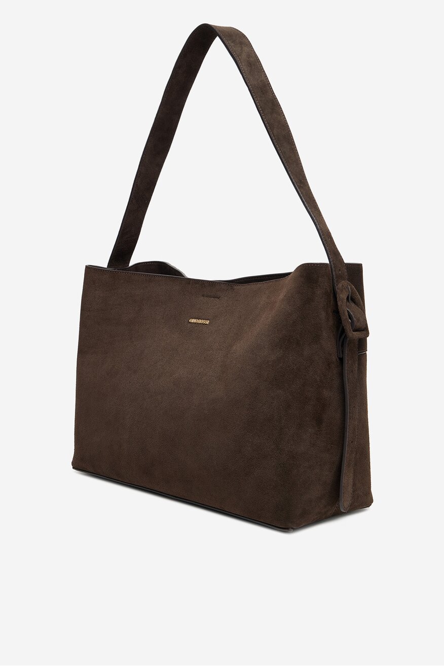 Дамска чанта Gino Rossi КАФЯВ - 5906751377154