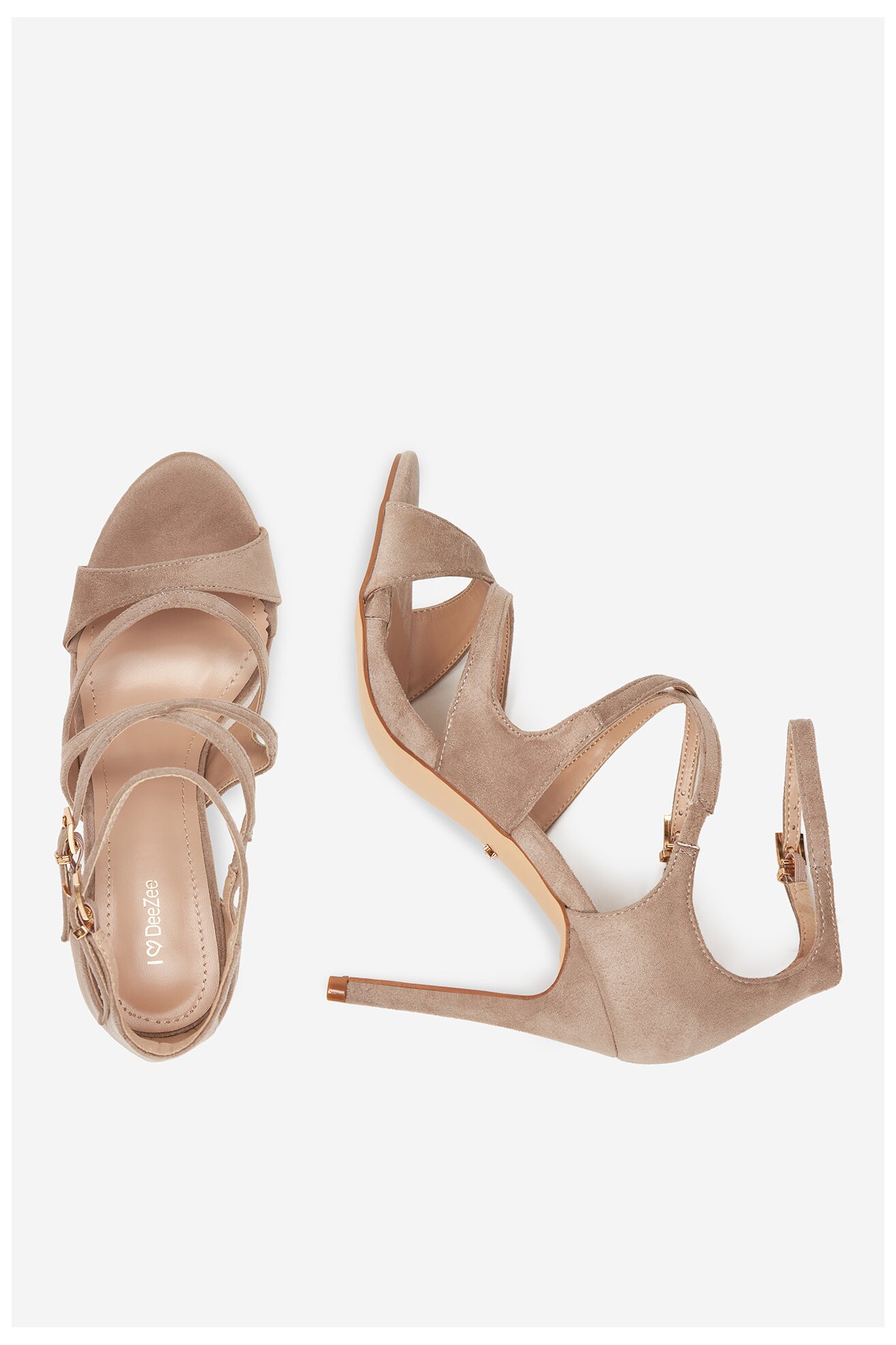 Sandały DeeZee LB0520-01 Khaki