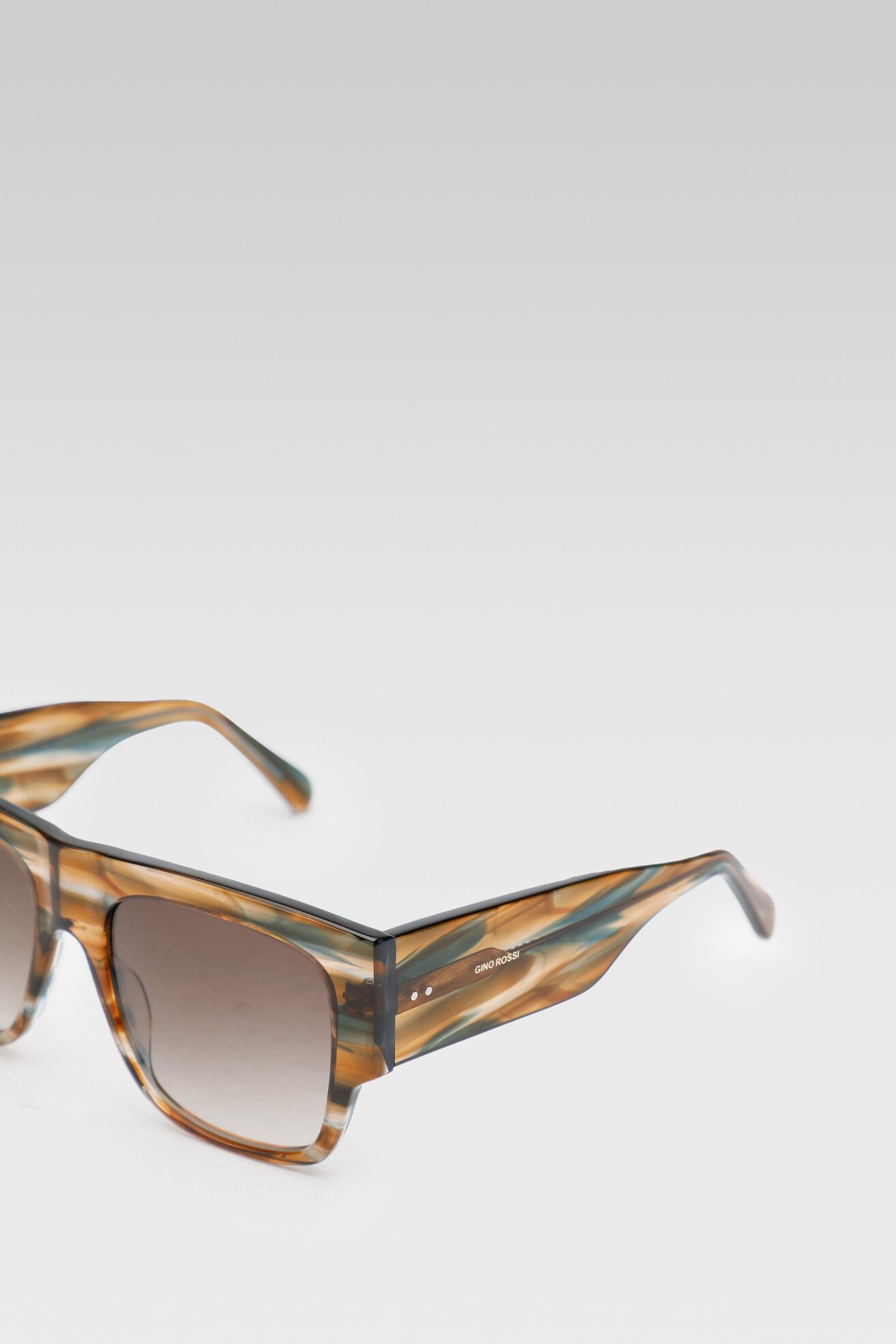 Okulary damskie Gino Rossi AGG-A-612-MX-07 Miedziany