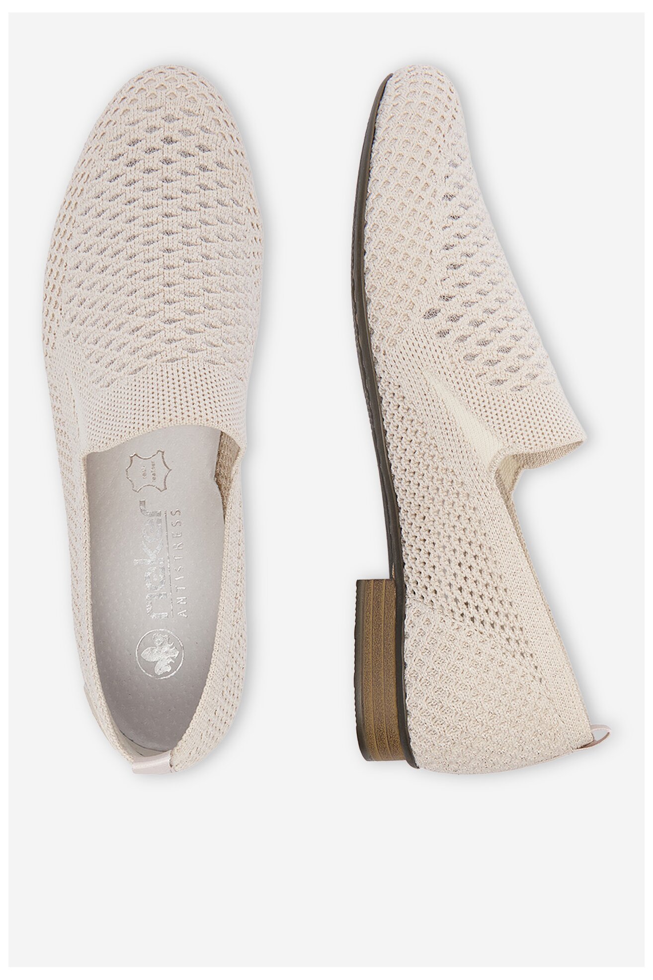 Мокасини Rieker CEO-51969-90 СВЕТЛОБЕЖОВ