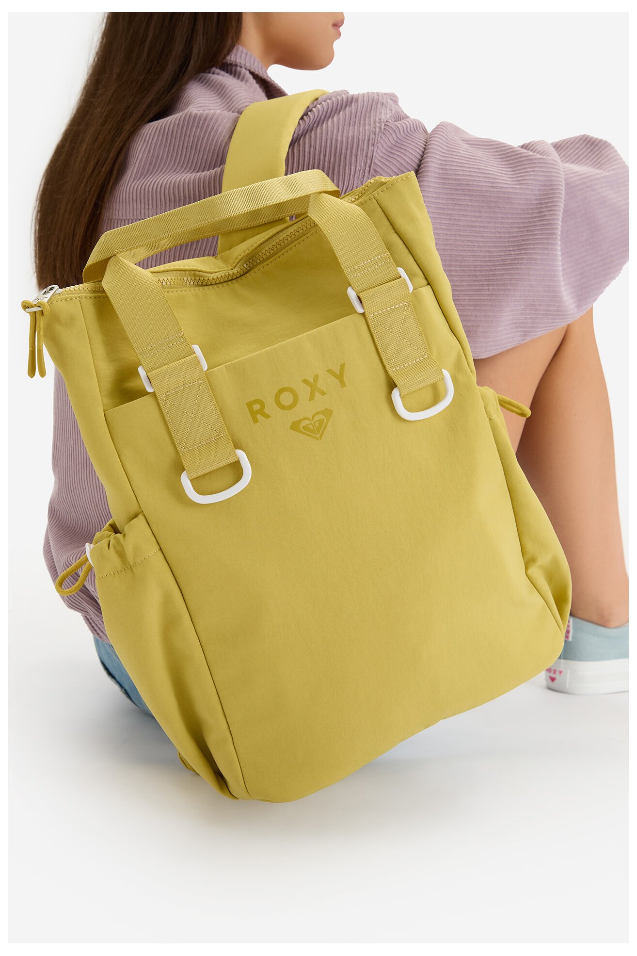 Plecak ROXY CWBEO-ROXY-M-008-09 Żółty