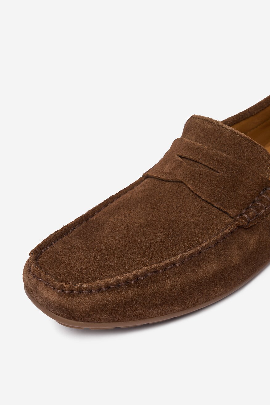 
                Lasocki - Mokasyny skórzane - 5906751756317