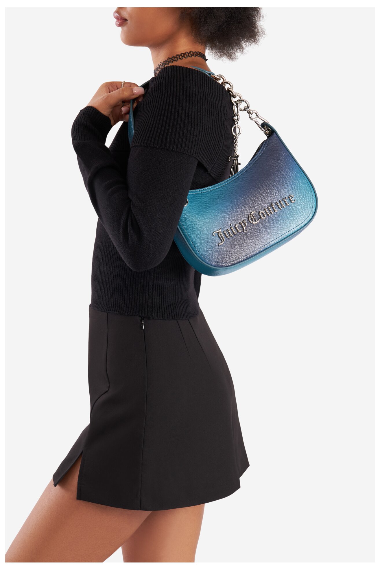 Дамска чанта Juicy Couture BIJXT5335W4S ТЮРКОАЗЕН