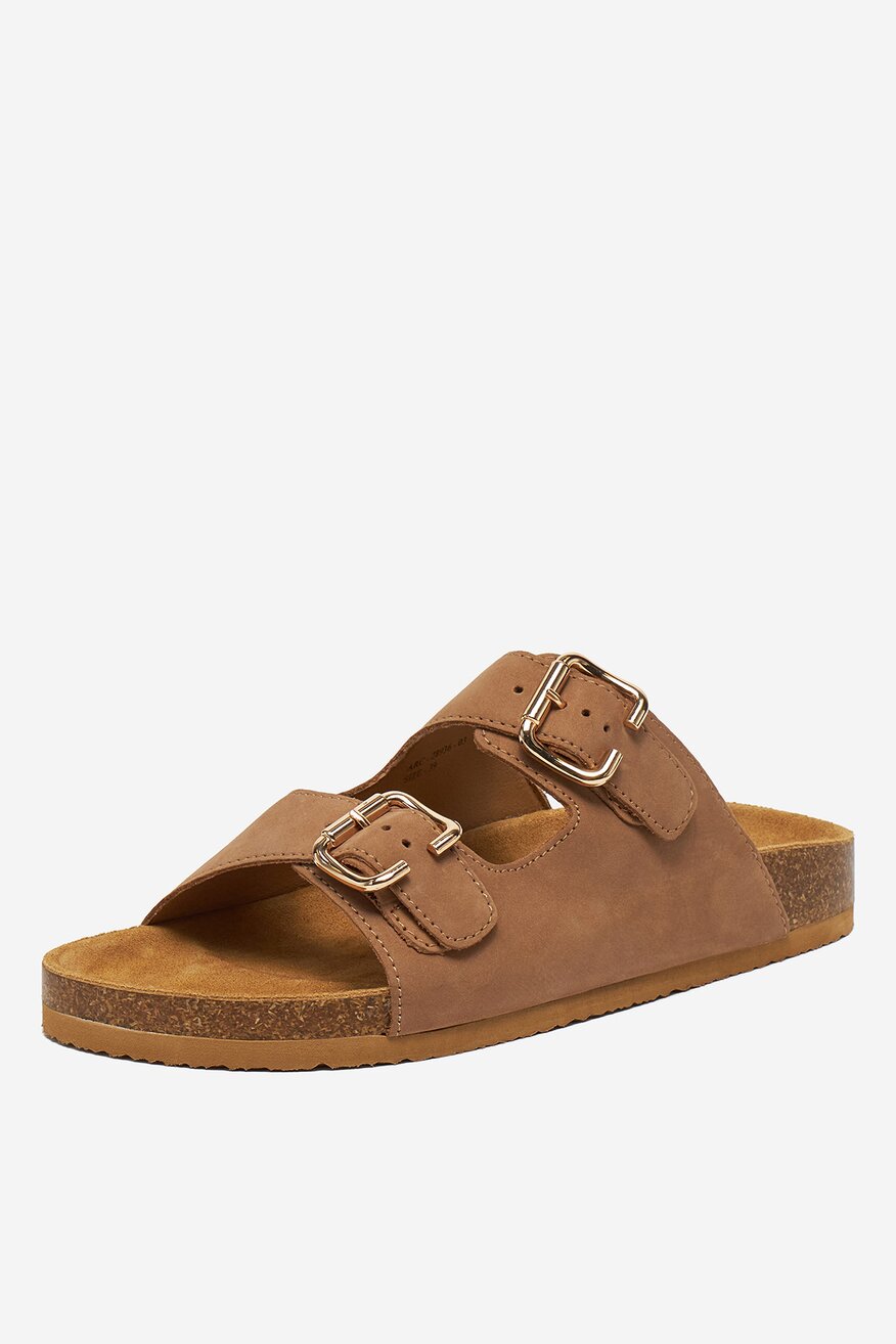 
                Lasocki - Klapki skórzane - 5906751092651