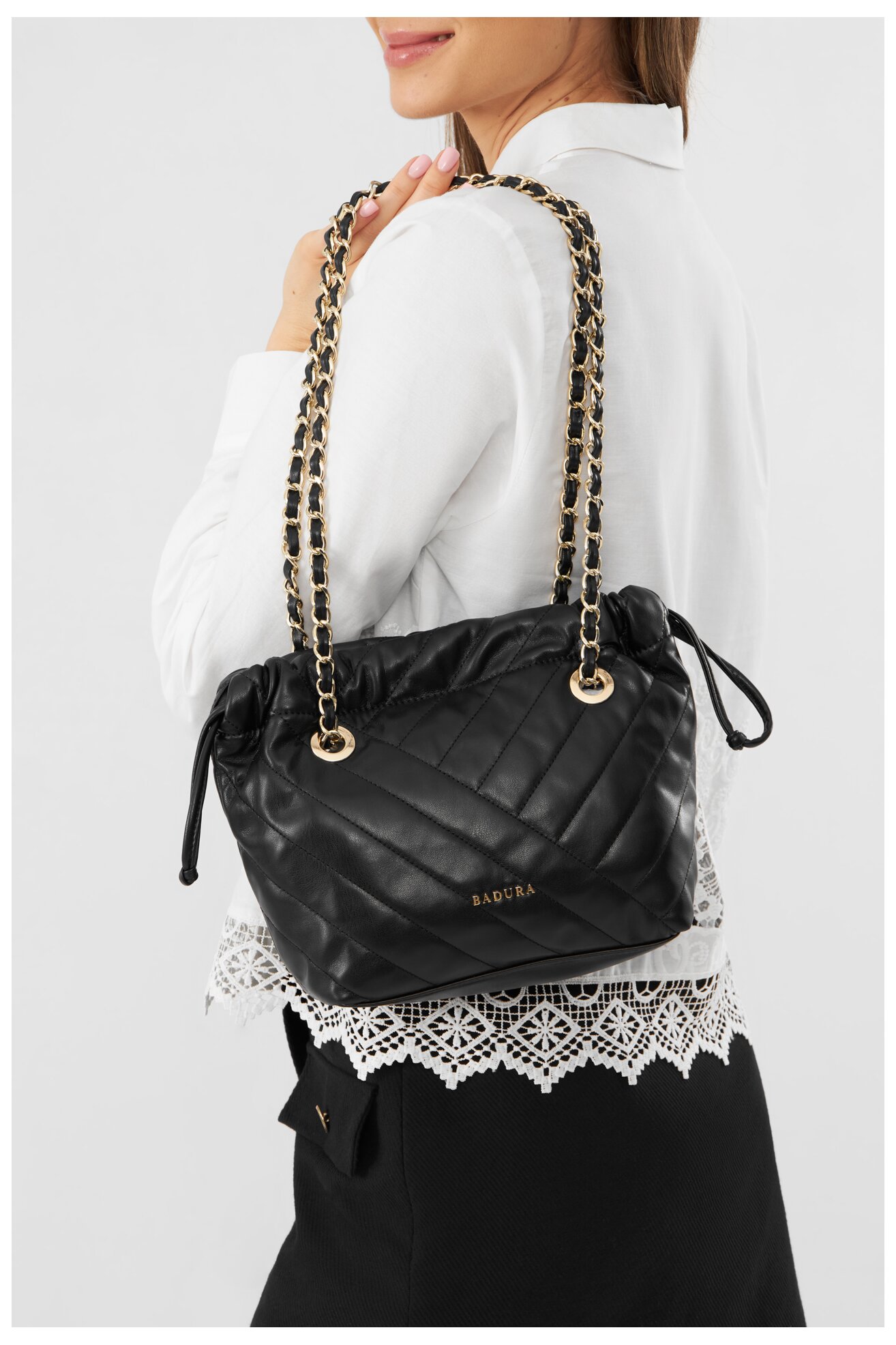 Torebka Badura TYL00287. Czarny