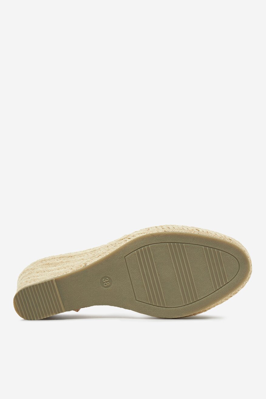 DeeZee - Espadryle na koturnie - 5906751098769