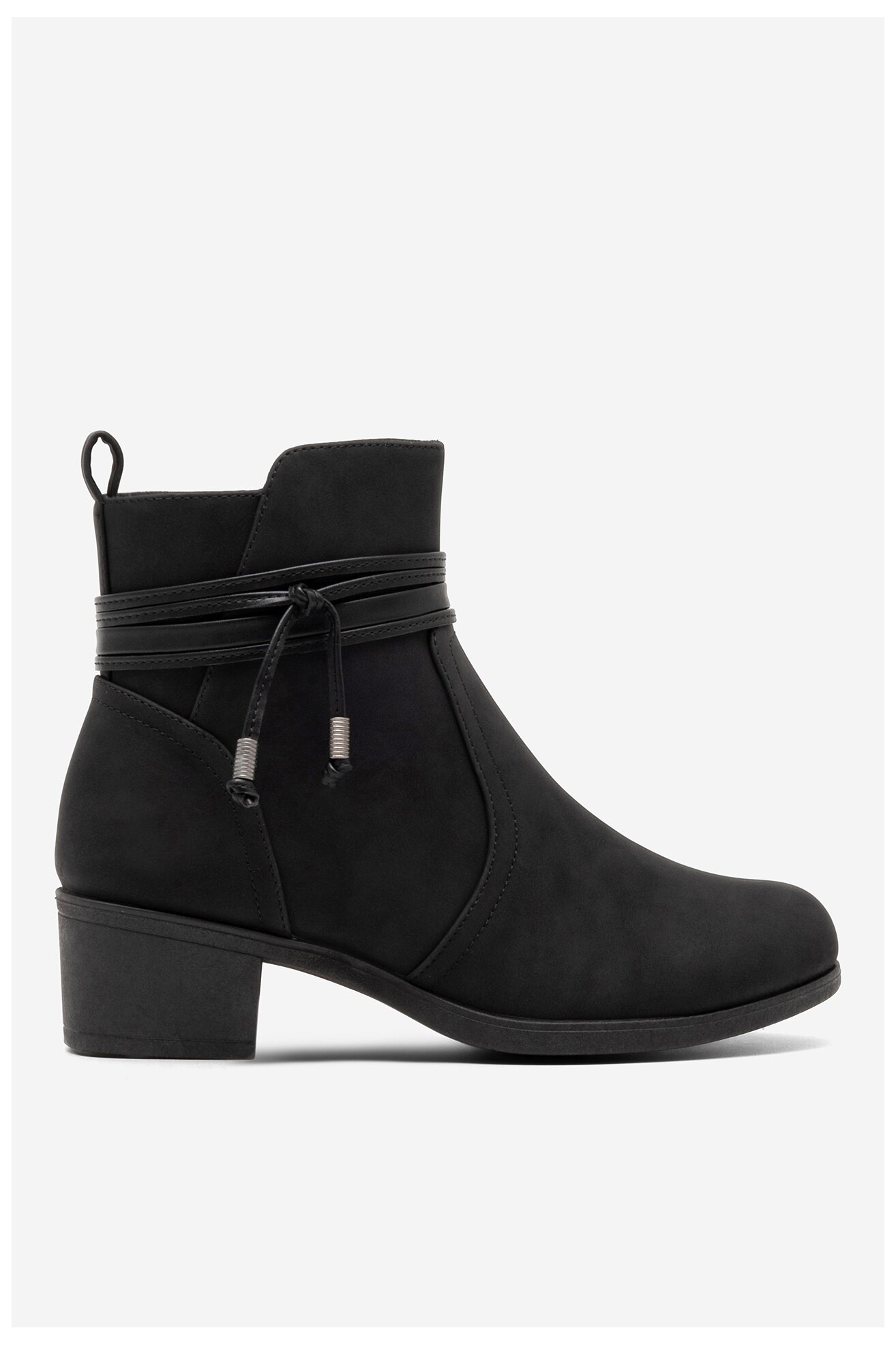 Kratke čizme Clara Barson ADALYN WFA2518-3 CRNA