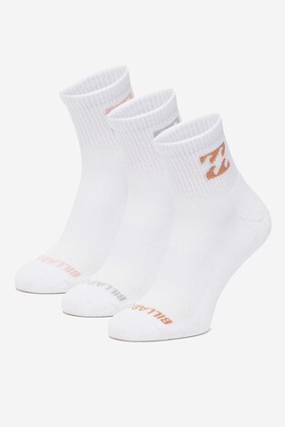 Шкарпетка BILLABONG AS_BILLABONG_03Z_SS25 (3-PACK) БІЛИЙ
