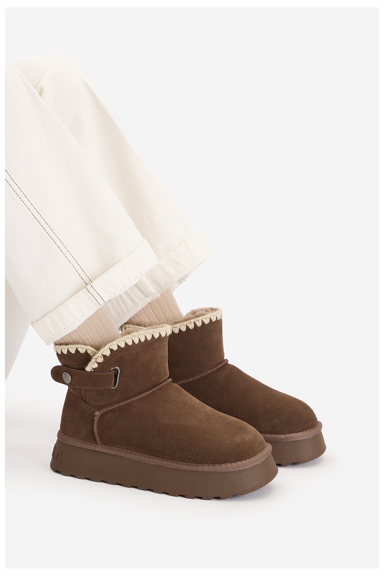 Bokacsizma Badura EO-ANGELA-TS6296-01 VILÁGOSBARNA