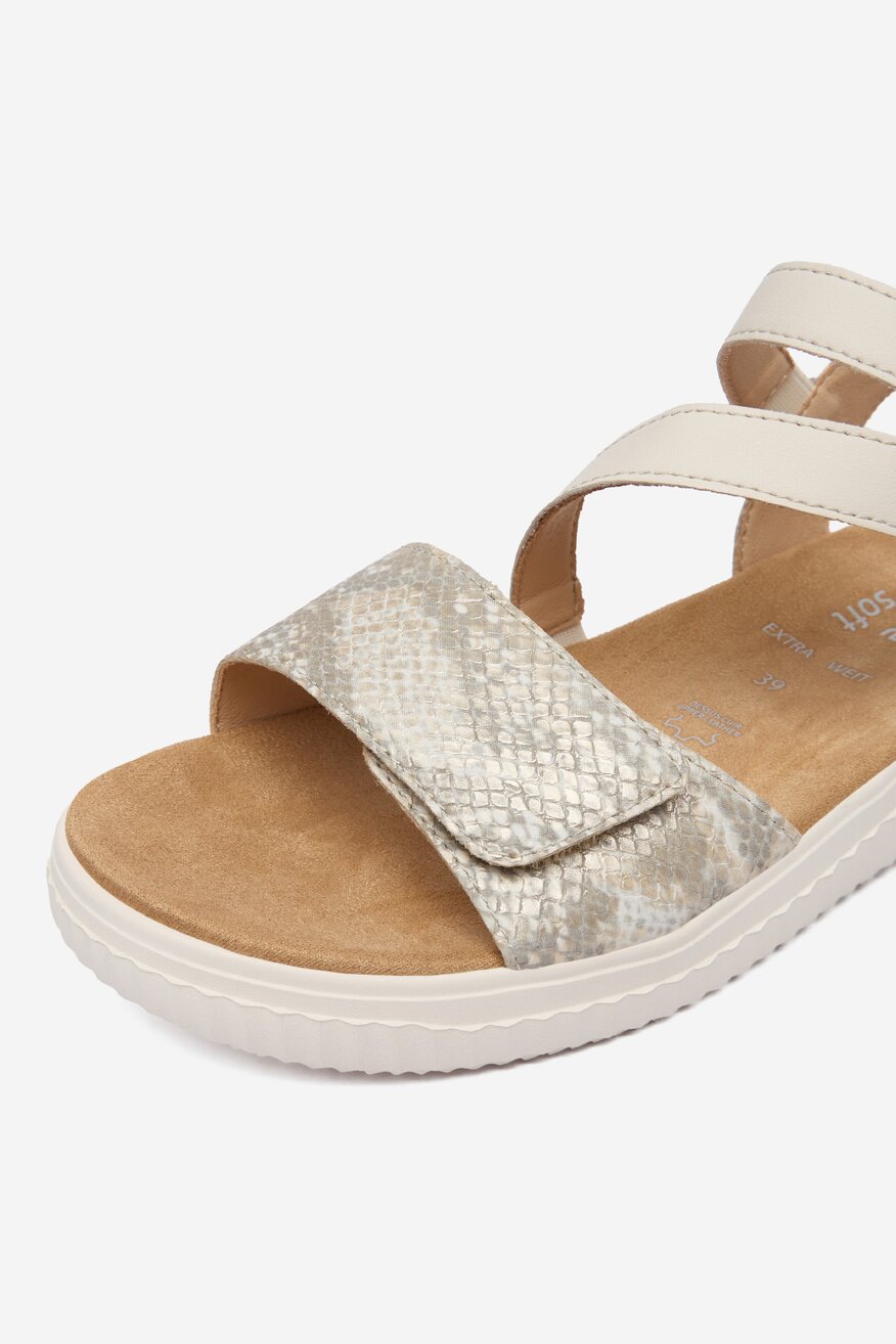 
                Remonte - Sandały skórzane - 5906751745694