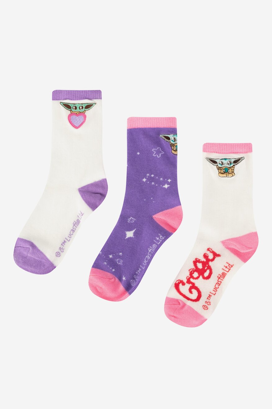 Čarape MANDALORIAN ROZE - 5905588650812
