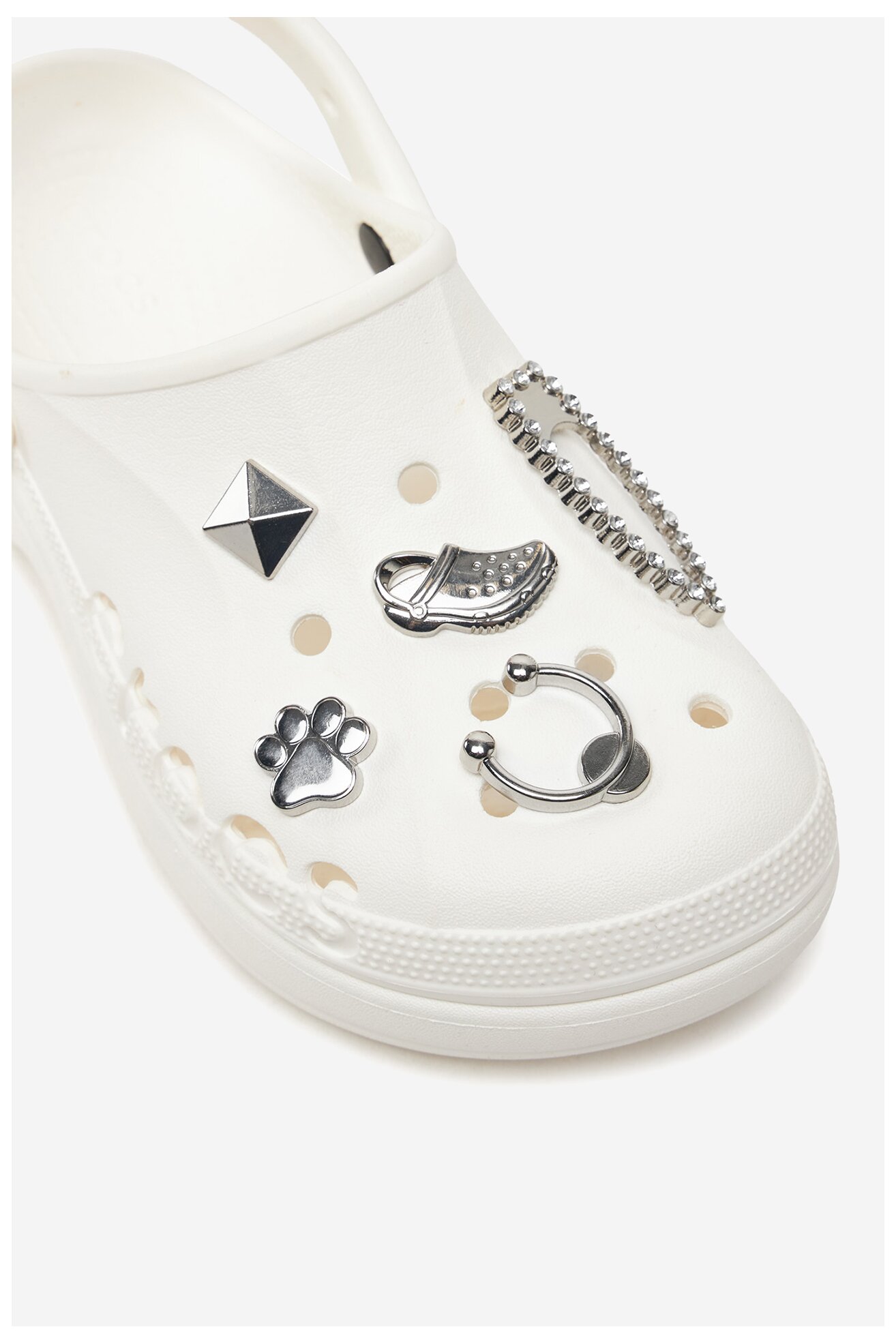 Ozdoba do butów Crocs 10009508 ELEVATED SILVER SPORT 5-PACK MIX