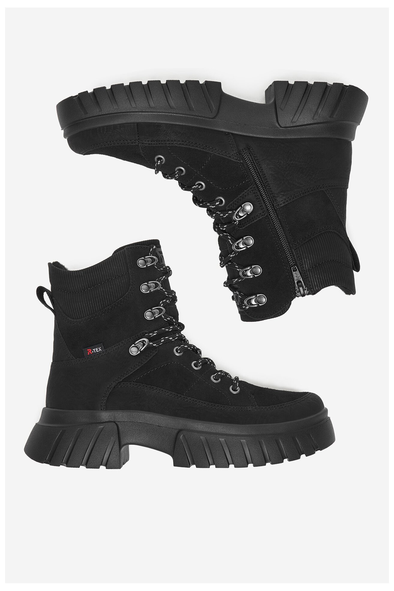 Csizma Rieker CEO-W1871-00 FEKETE