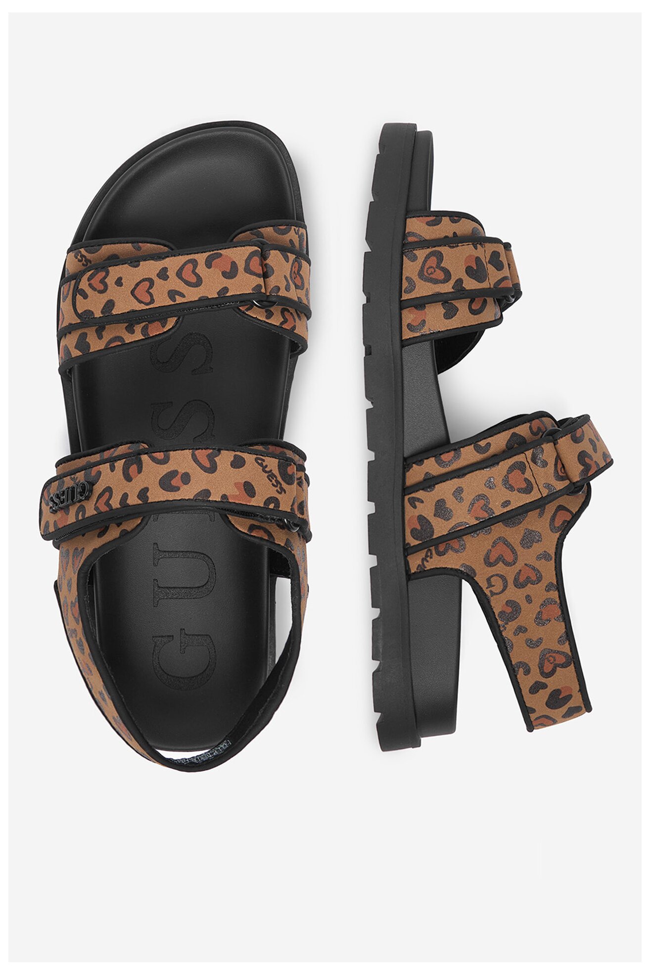 Sandały GUESS CEO-CS6702-05 Brązowy