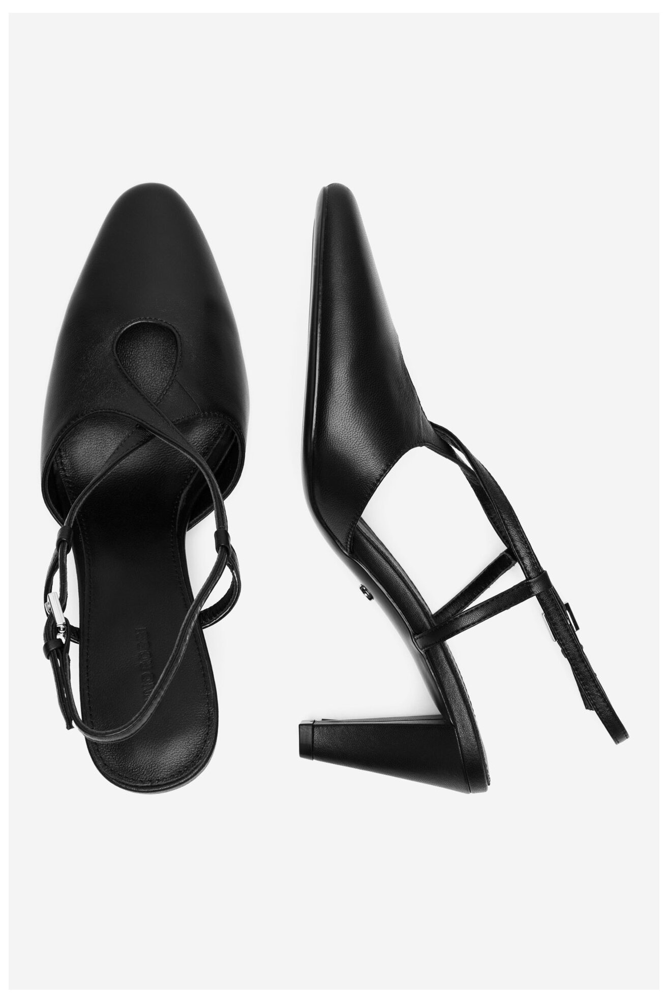 Pantofi cu toc Gino Rossi CHARLI-V2023-18-1 NEGRU