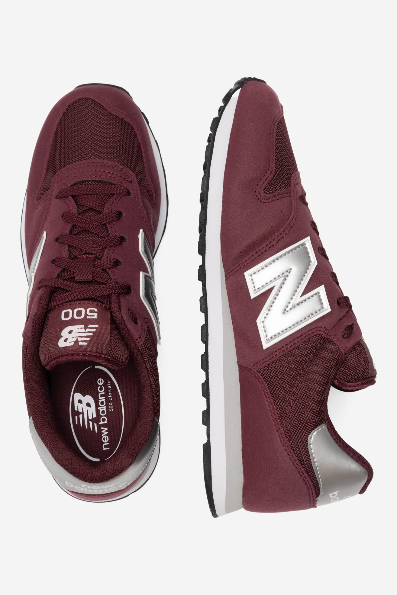 Obuwie sportowe New Balance GM500BUS Bordowy