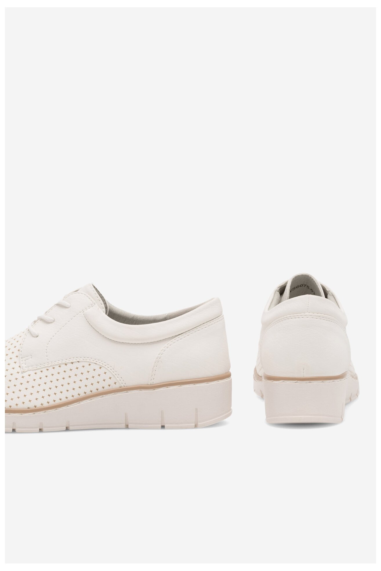 Sneakerși Clara Barson CEECEE WS6075-03 ALB