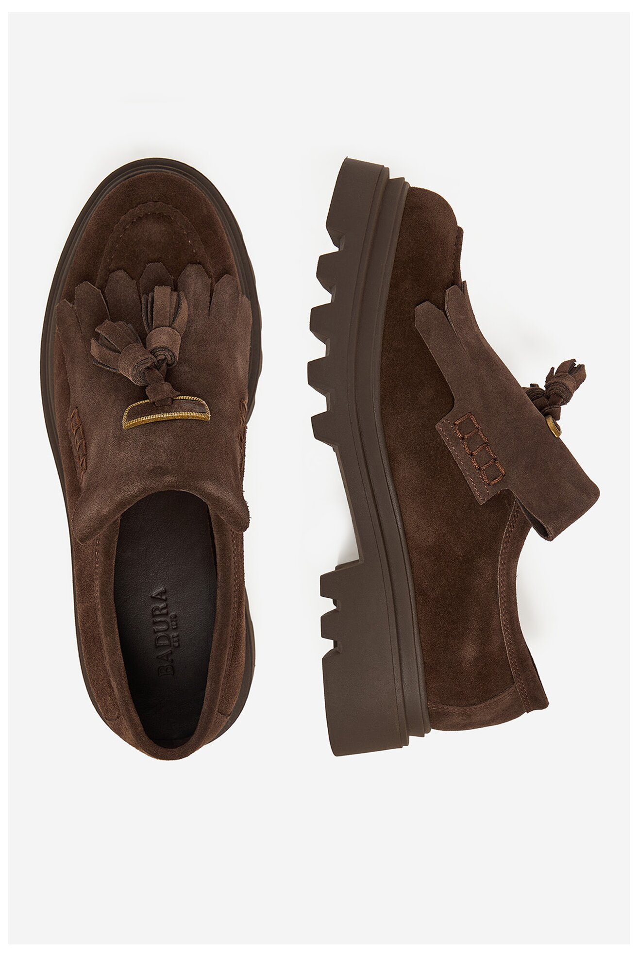 Mocasini Badura EO-ARLETTE-01 MARO ÎNCHIS