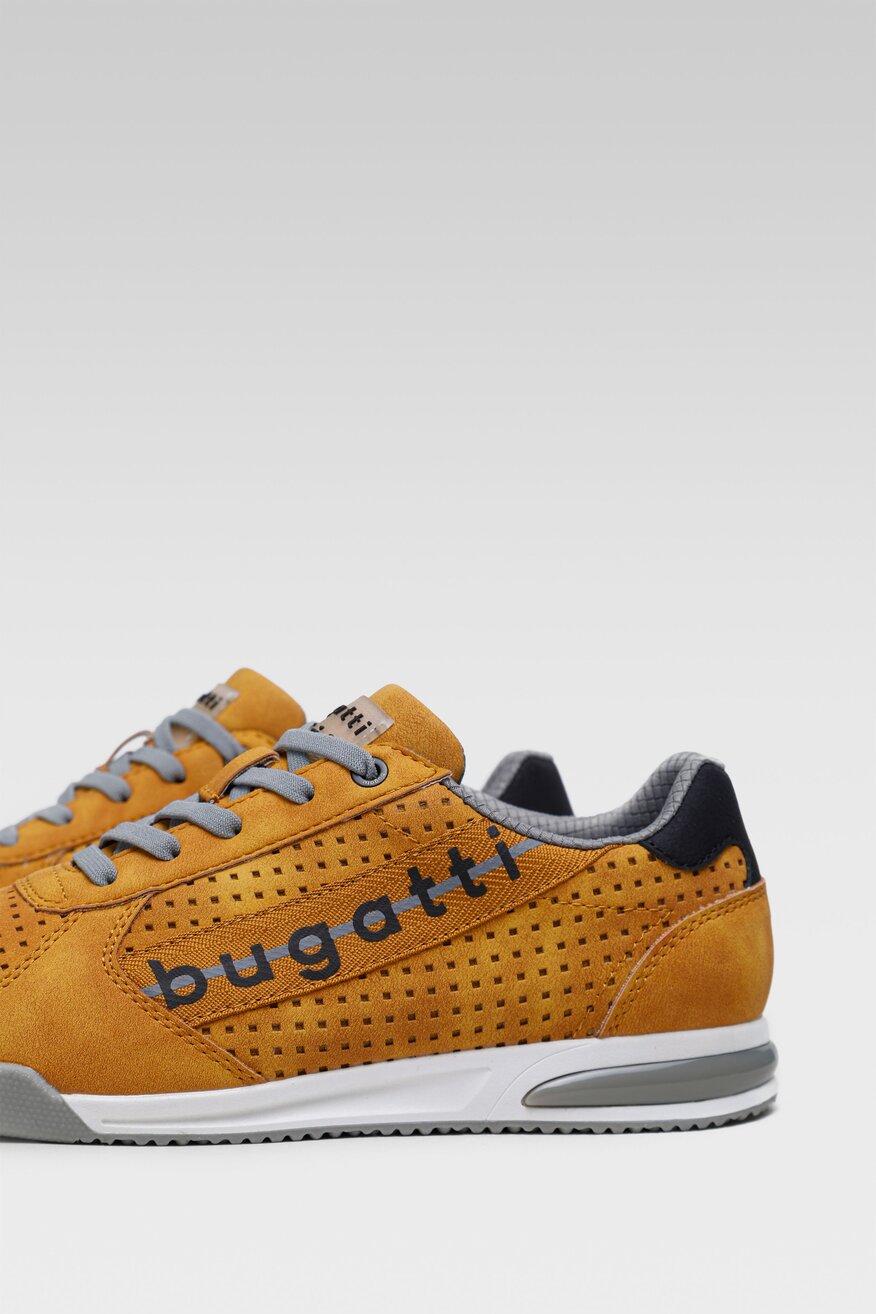 
                Bugatti - Półbuty żółte sznurowane - 5904248410698