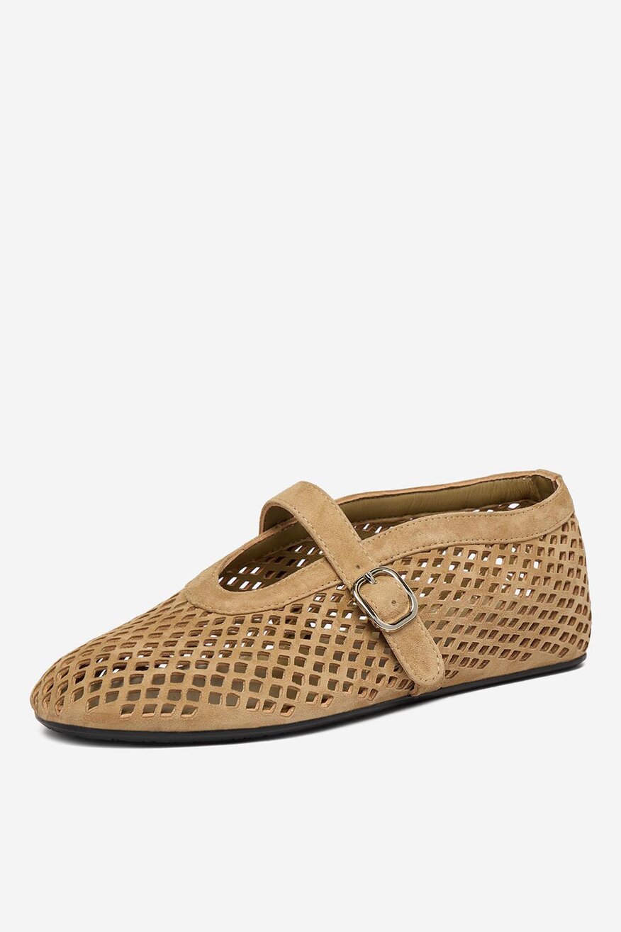 Badura - Baleriny skórzane - 5906751671375