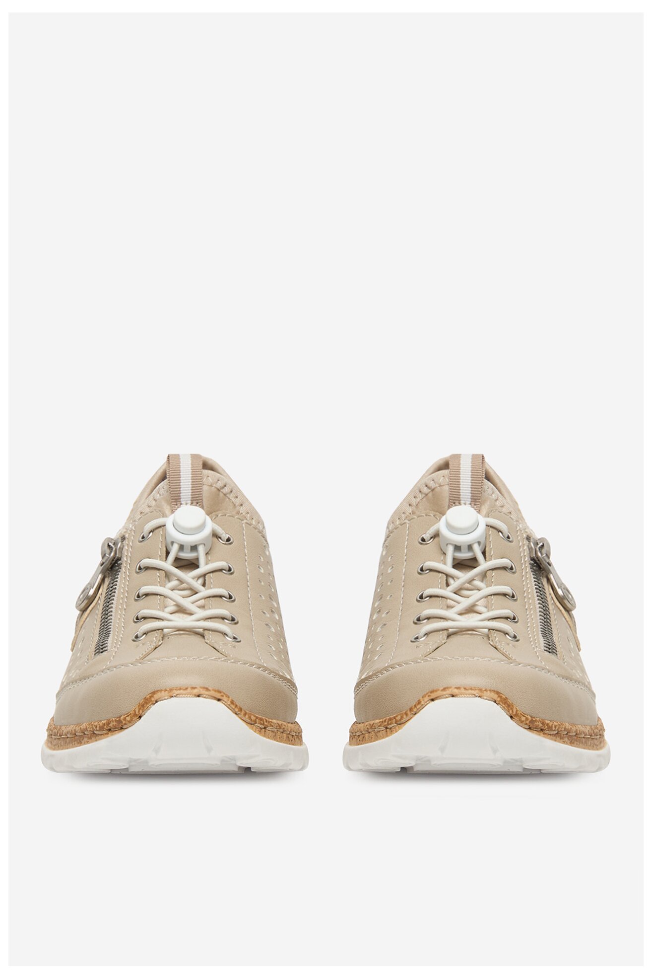 Półbuty Rieker CEO-N42P6-62 Beżowy