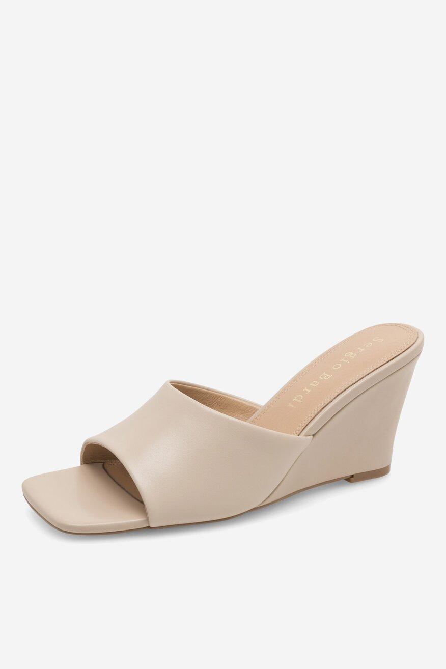 
                Sergio Bardi - Skórzane klapki - 5905588483250