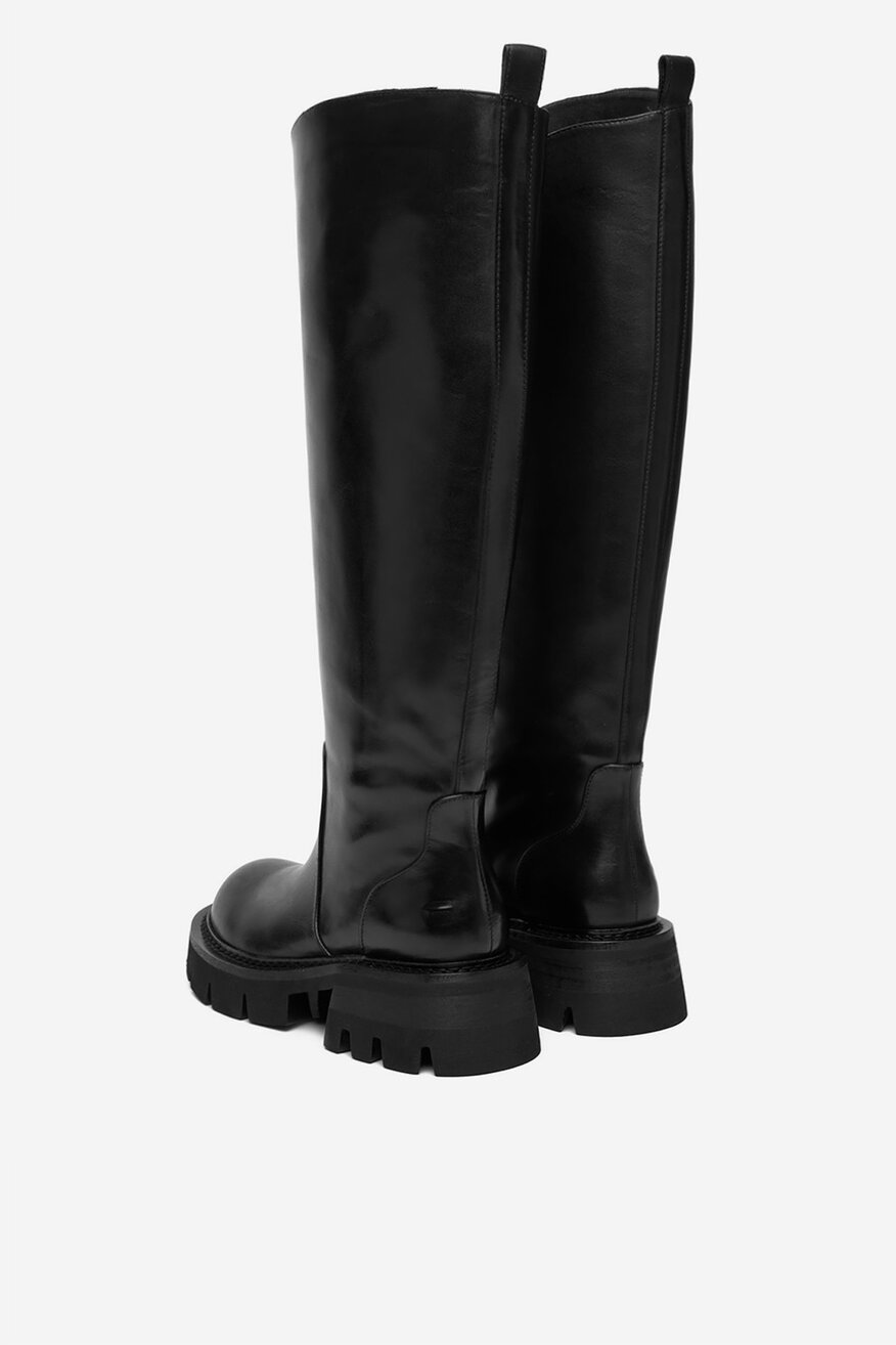 G-STAR RAW - Skórzane kozaki - 5906751408056