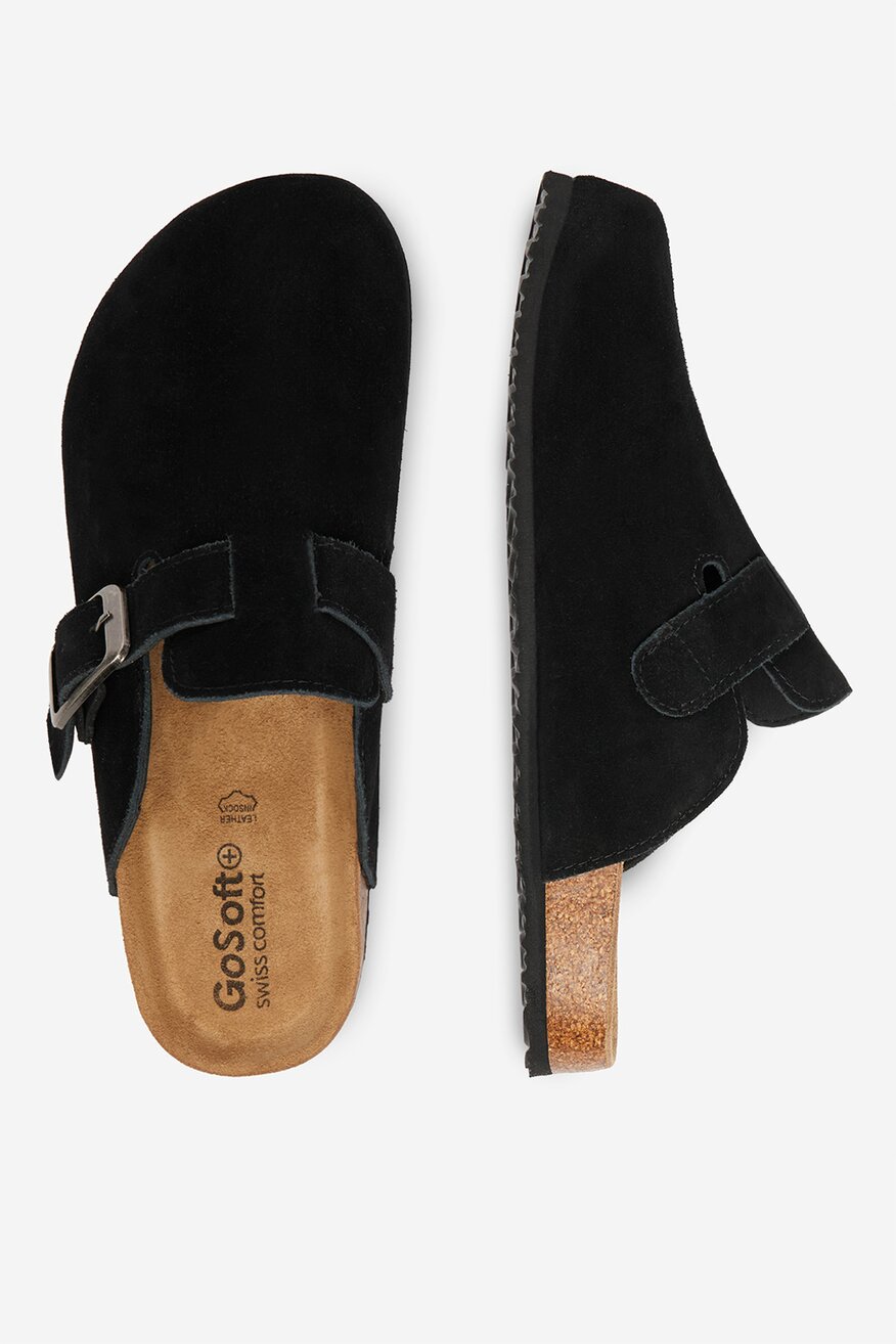 
                Go Soft - Klapki skórzane - 5907964094975