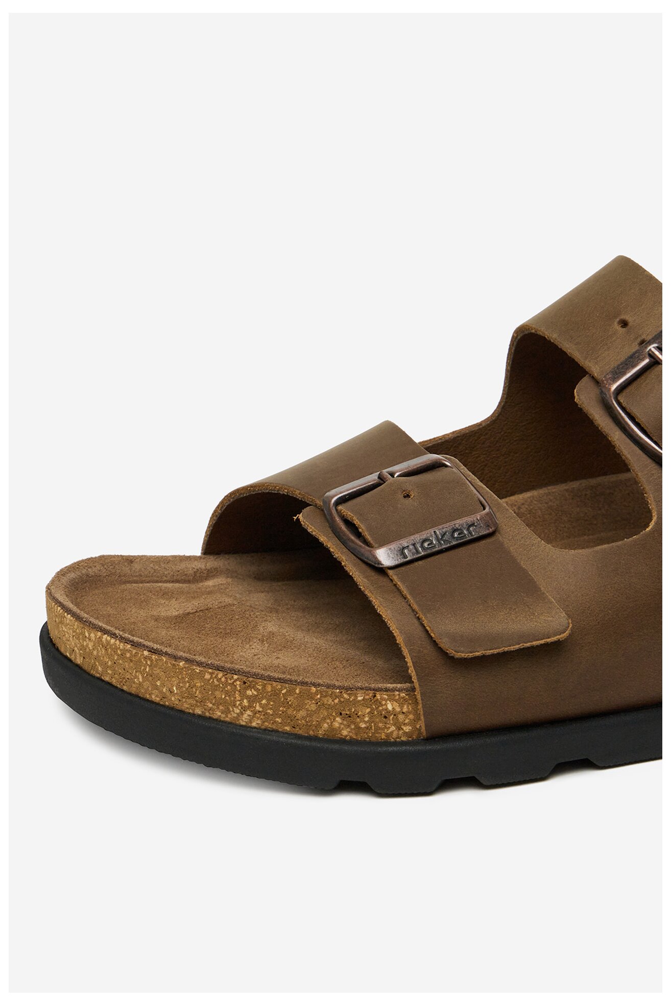 Klapki Rieker 21190-26 Brązowy