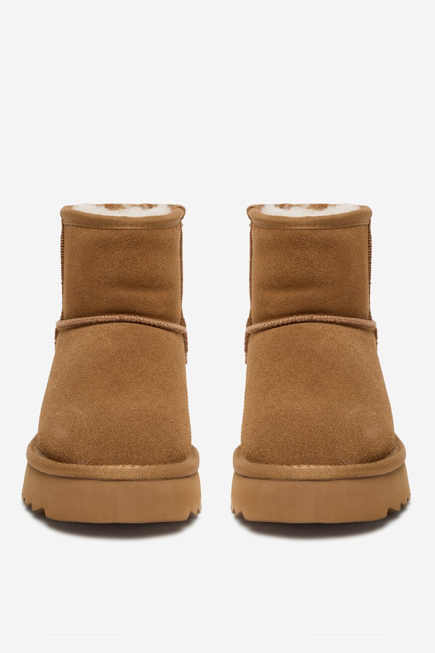 NINE WEST - Śniegowce zamszowe ocieplane - 5906751474709