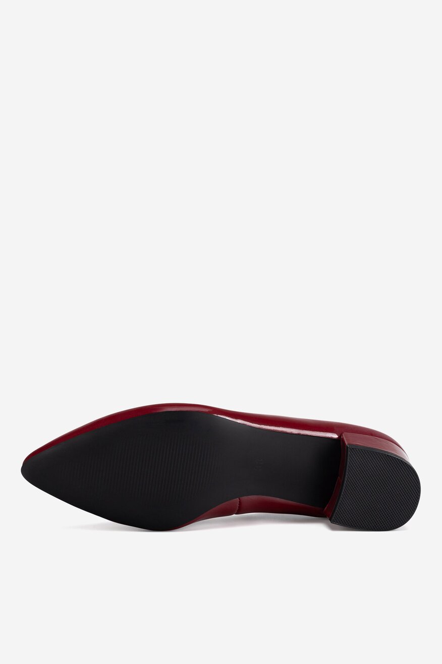 
                Туфлі-Човники Sergio Bardi БОРДОВИЙ - 5905588790341